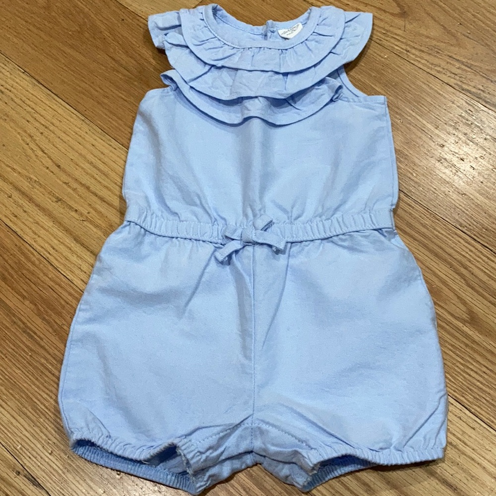🎉HP🎉 Starting Out Chambray Romper